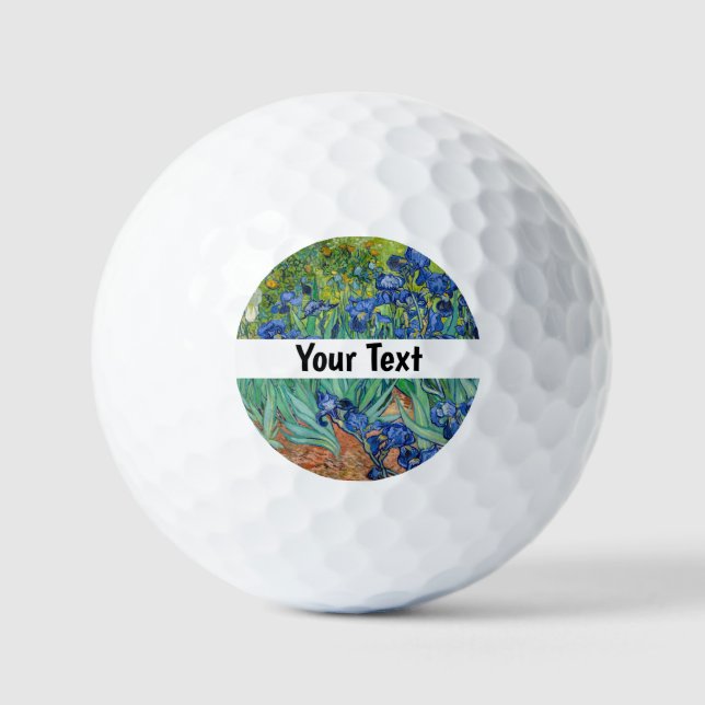 Vincent Van Gogh - Irises Golf Balls (Front)