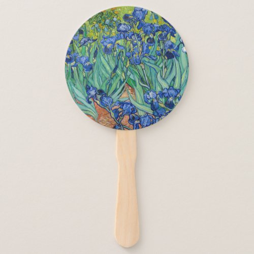 Vincent Van Gogh _ Irises Hand Fan