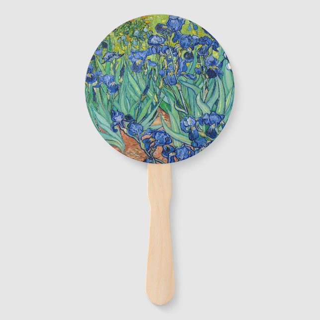 Vincent Van Gogh - Irises Hand Fan (Front)