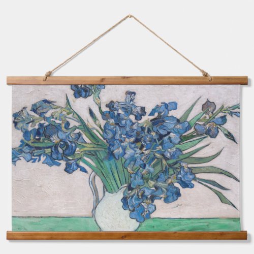 Vincent van Gogh _ Irises Hanging Tapestry