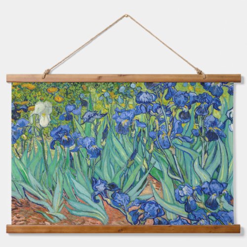 Vincent Van Gogh _ Irises Hanging Tapestry