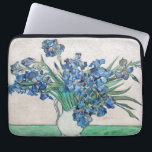 Vincent Van Gogh. Irises. Impressionism floral Laptop Sleeve<br><div class="desc">Vincent Van Gogh "Irises" laptop sleeve.</div>