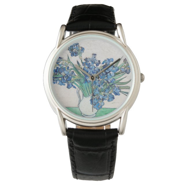 Vincent Van Gogh. Irises. Impressionism floral Watch (Front)