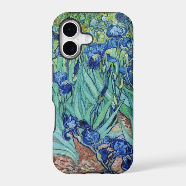 Vincent van Gogh Irises Iphone Case (Back)