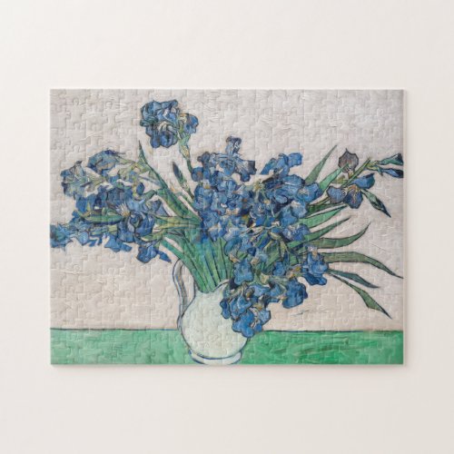 Vincent van Gogh _ Irises Jigsaw Puzzle