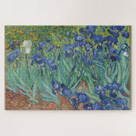 Vincent Van Gogh. Irises. Jigsaw Puzzle<br><div class="desc">Challenge yourself,  during this Quarantine period. Complete this puzzle,  featuring the masterpiece from Vincent Van Gogh,  "Irises." Great gift for Puzzle enthusiasts and Art Lovers alike.</div>
