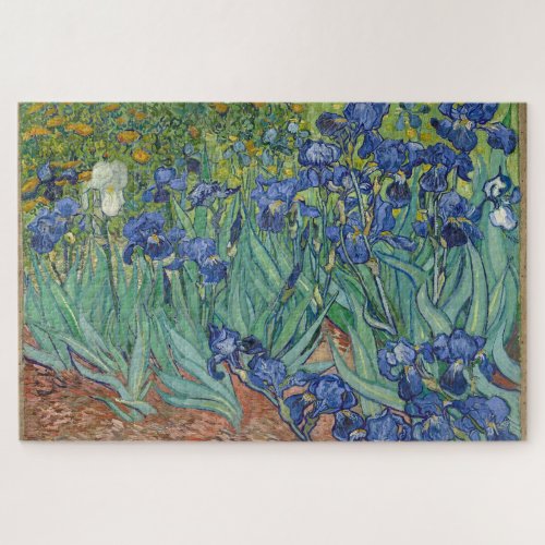 Vincent Van Gogh Irises Jigsaw Puzzle