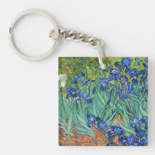 Vincent Van Gogh _ Irises Keychain
