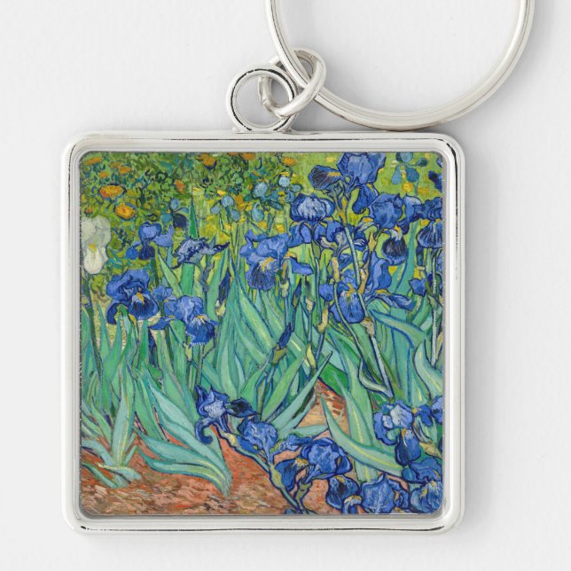 Vincent Van Gogh - Irises Keychain (Front)