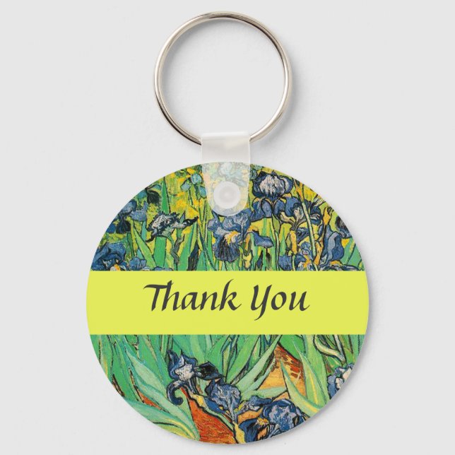 Vincent van Gogh,Irises Keychain (Front)