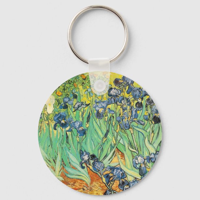 Vincent Van Gogh - Irises Keychain (Front)