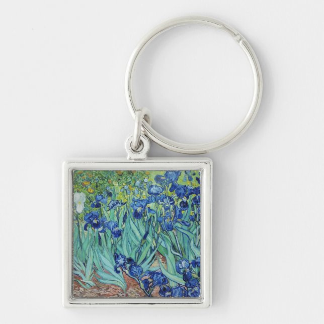 Vincent van Gogh Irises Keychain (Front)