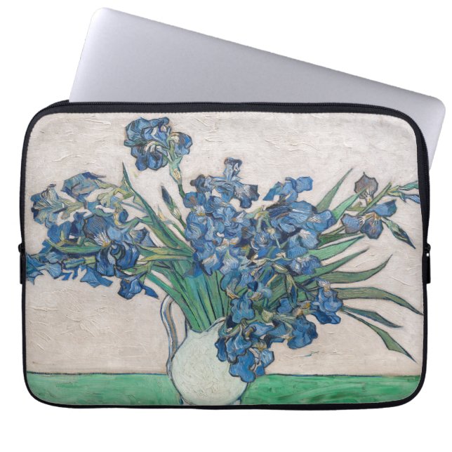 Vincent van Gogh - Irises Laptop Sleeve (Front)