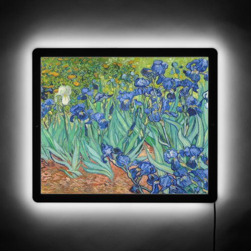 Vincent Van Gogh _ Irises LED Sign