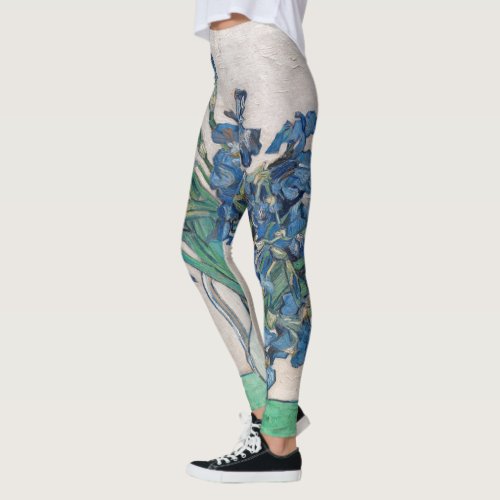 Vincent van Gogh _ Irises Leggings