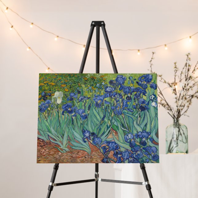 Vincent Van Gogh, Irises, Les Iris Foam Board (In Situ (Stand))