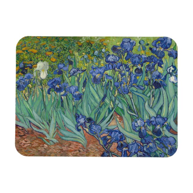 Vincent Van Gogh, Irises, Les Iris Magnet (Horizontal)