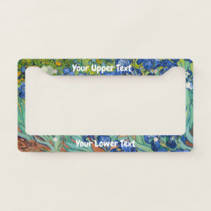 Vincent Van Gogh - Irises License Plate Frame