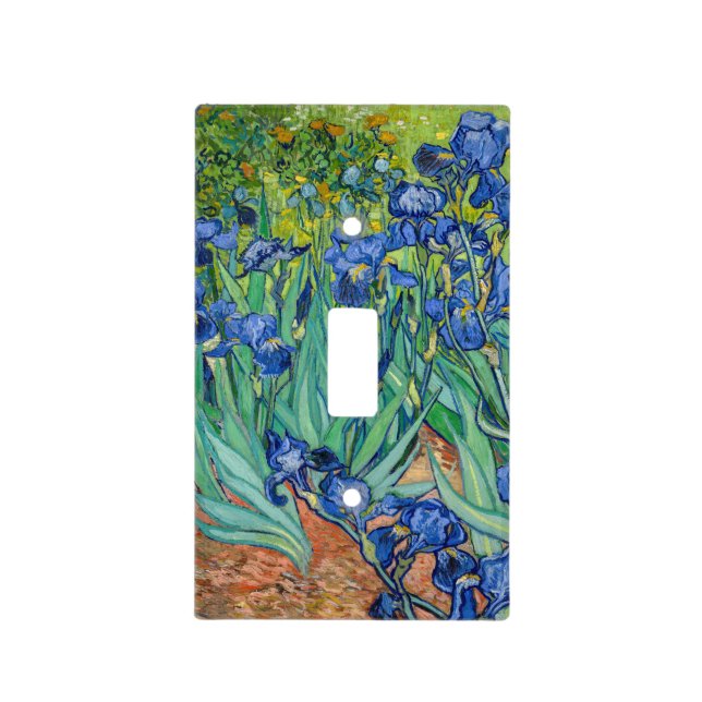 Vincent Van Gogh - Irises Light Switch Cover (Front)