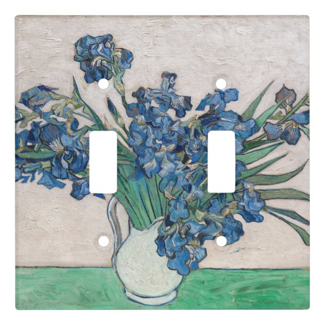 Vincent van Gogh - Irises Light Switch Cover (Front)