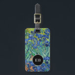 Vincent Van Gogh - Irises Luggage Tag<br><div class="desc">Irises / Iris - Vincent Van Gogh,  1889</div>