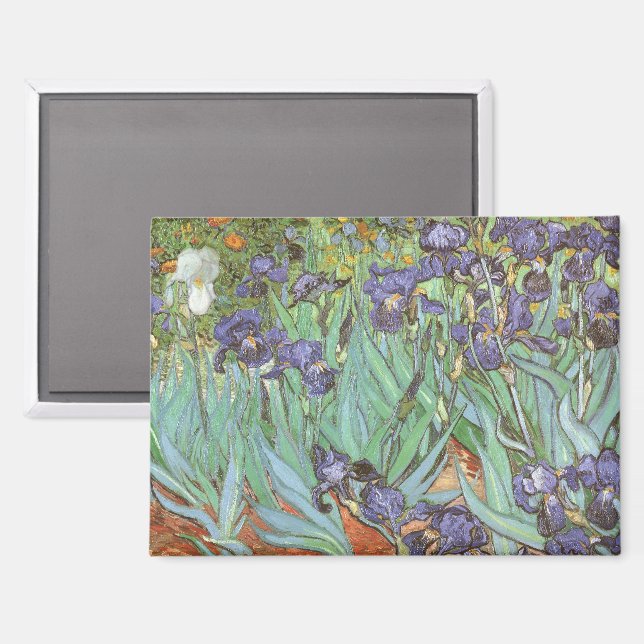 Vincent van Gogh - Irises Magnet (Front/Back)