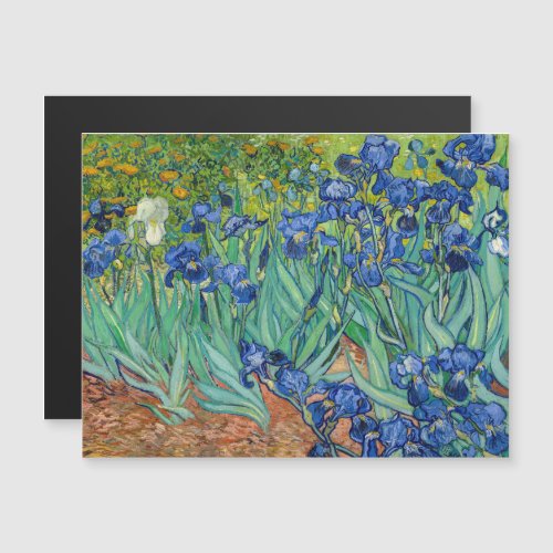 Vincent Van Gogh _ Irises Magnetic Card