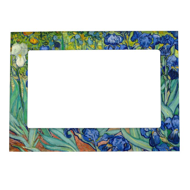 Vincent Van Gogh - Irises Magnetic Frame (Front)