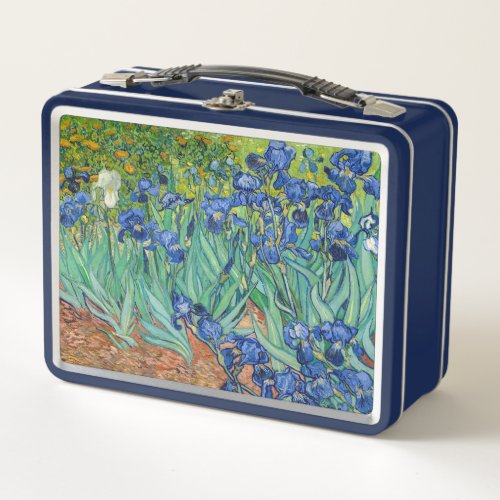 Vincent Van Gogh _ Irises Metal Lunch Box