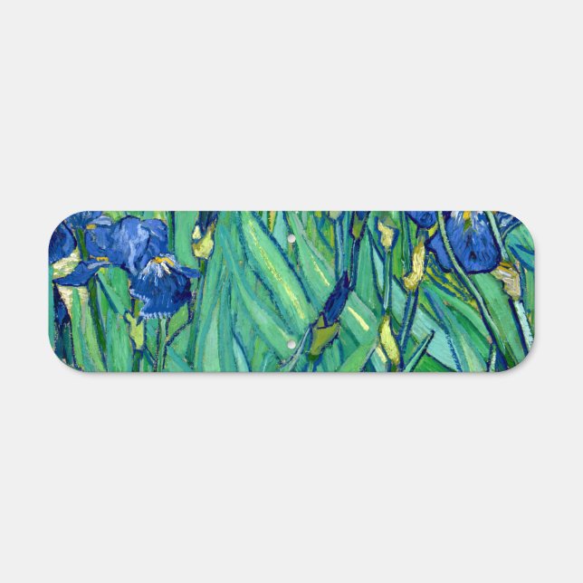 Vincent Van Gogh "Irises" Metal Sign (Front)