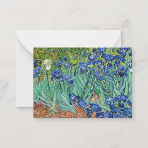 Vincent Van Gogh _ Irises Note Card