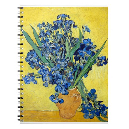 Vincent van Gogh Irises Notebook