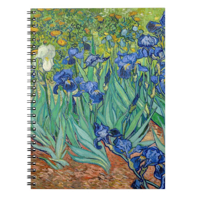 Vincent Van Gogh - Irises Notebook (Front)
