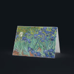 Vincent Van Gogh - Irises Painting Greetings Card<br><div class="desc">Vincent Van Gogh - Irises Painting Greetings Card
Classic art work from one of the worlds most famous painters</div>