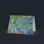 Vincent Van Gogh - Irises Painting Greetings Card<br><div class="desc">Vincent Van Gogh - Irises Painting Greetings Card
Classic art work from one of the worlds most famous painters</div>