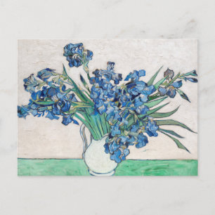 Vincent van Gogh Irises Painting Postcard   Floral