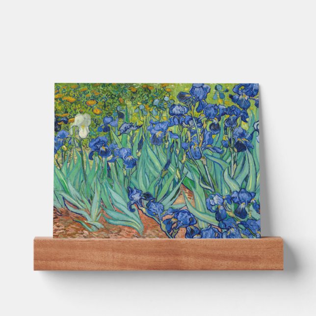 Vincent Van Gogh - Irises Picture Ledge (Front)