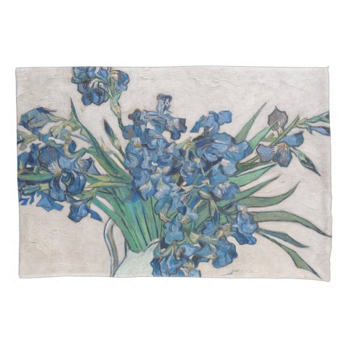 Vincent van Gogh _ Irises Pillow Case