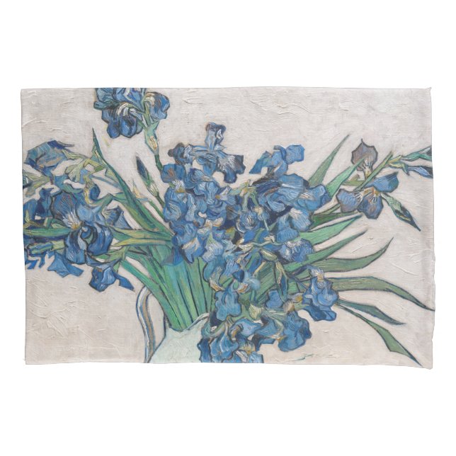 Vincent van Gogh - Irises Pillow Case (Front)