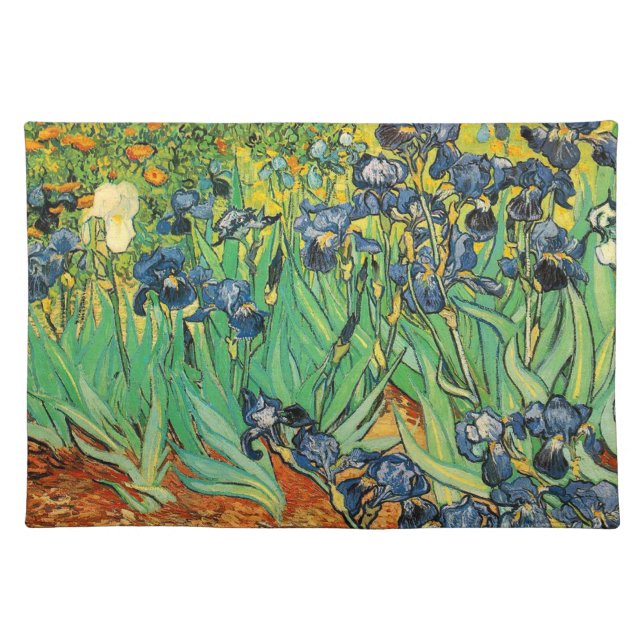 Vincent van Gogh,Irises Placemat (Front)