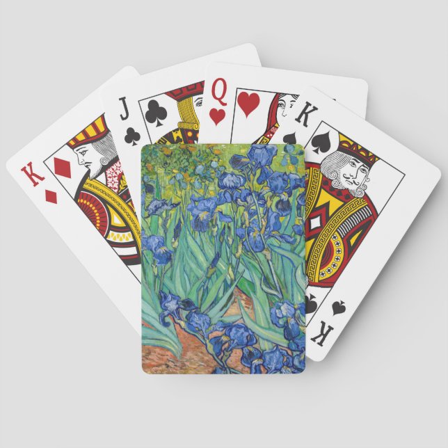 Vincent Van Gogh - Irises Poker Cards (Back)