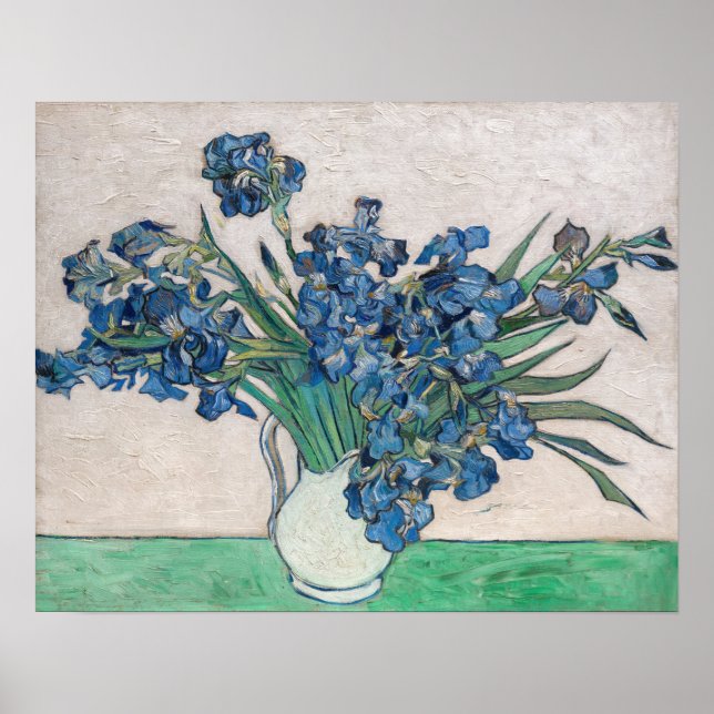 Vincent van Gogh - Irises Poster (Front)