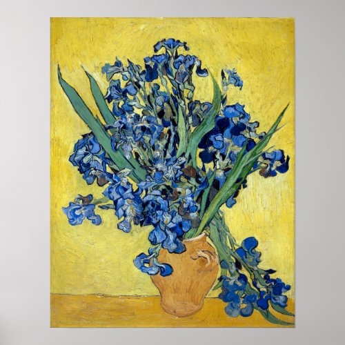Vincent van Gogh Irises Poster