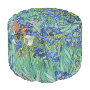 Vincent Van Gogh - Irises Pouf