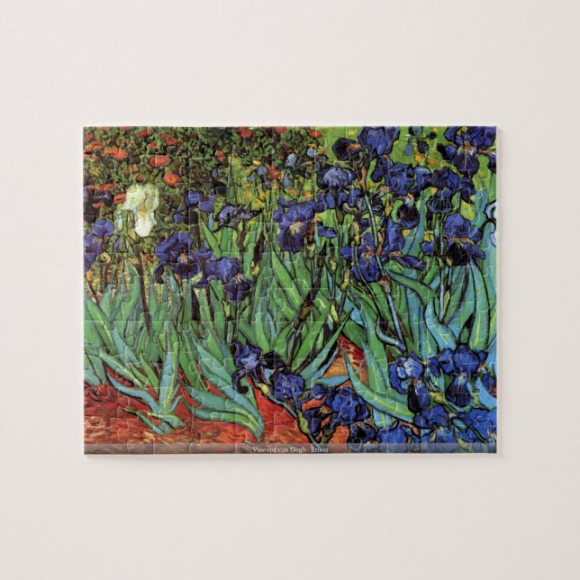 Vincent van Gogh - Irises puzzle (Horizontal)