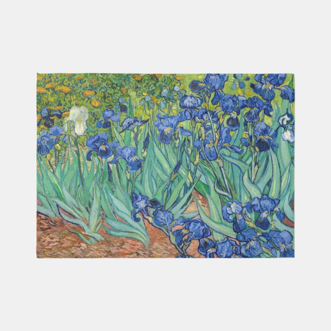 Vincent Van Gogh - Irises Rug (Front)