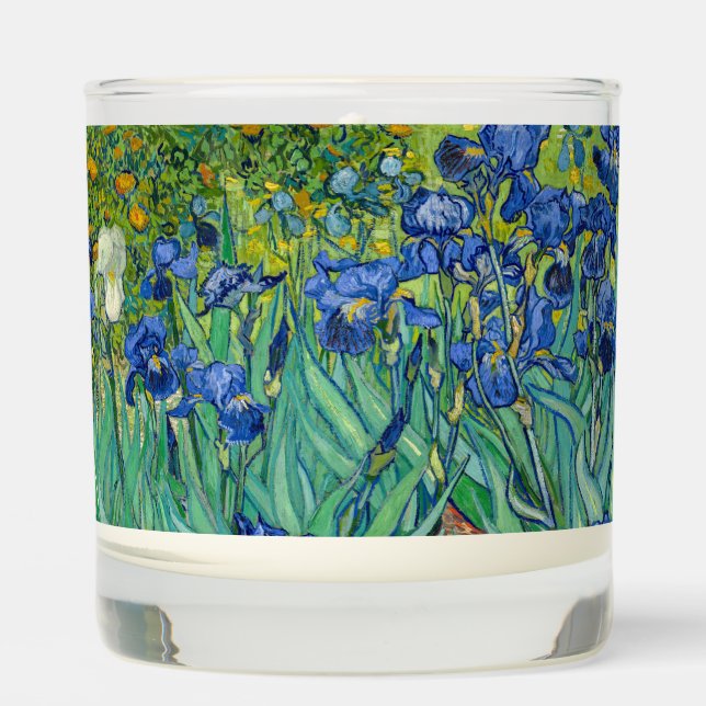 Vincent Van Gogh - Irises Scented Candle (Front)