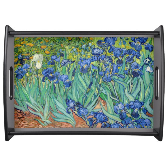 Vincent Van Gogh - Irises Serving Tray (Front)