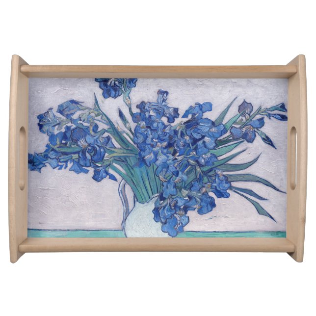 Vincent Van Gogh. Irises   Serving Tray (Front)