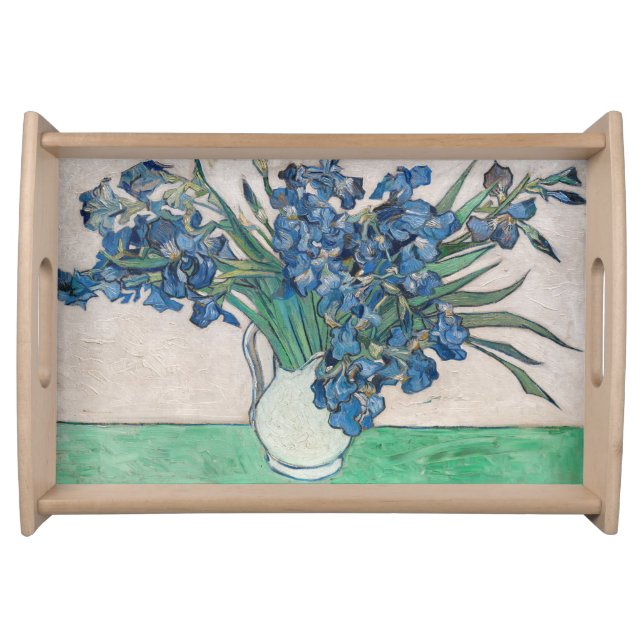 Vincent van Gogh - Irises Serving Tray (Front)